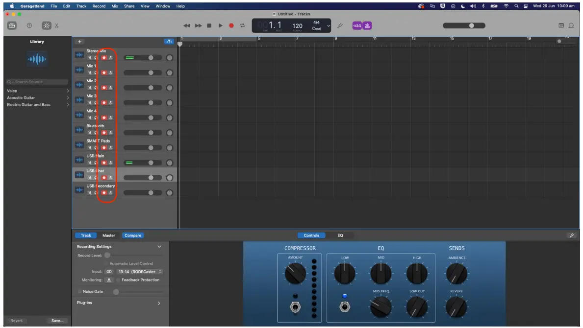 RODE CASTER PRO II Podcast Production Studio - Figure 22