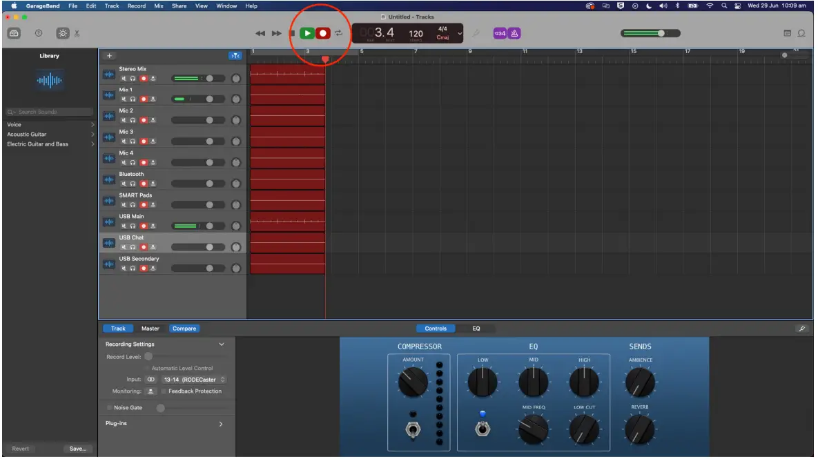 RODE CASTER PRO II Podcast Production Studio - Figure 24