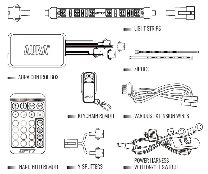 OPT7-Aura-Pro-Motor-Kit-ATV-Underbody-Lighting-Kit-FIG-1