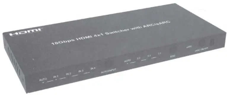 CRUTCHFIELD MFG SW41e 18Gbps HPMI 4xl Switcher with ARCeARC Function - cover