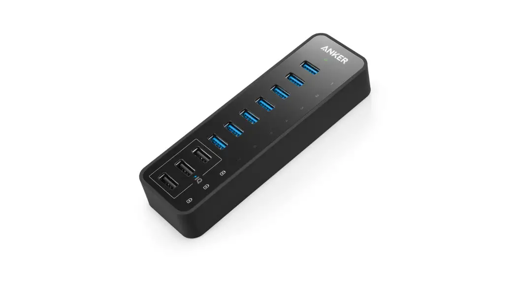 Anker Sm-a193-v04 Usb 3.0 7-port Data And Charging Hub User Guide