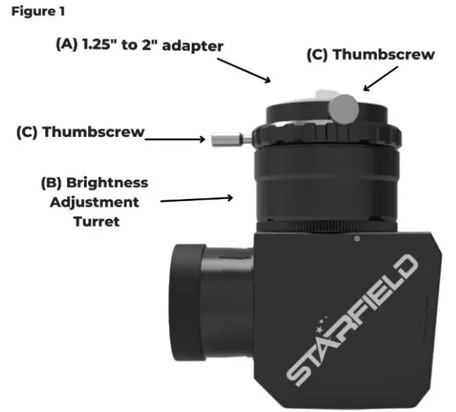 STARFIELD 2 Inch Herschel Solar Wedge - fig 1