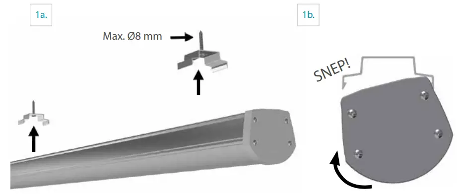 SNEP Mode P Linear High Quality Light - Figure 2