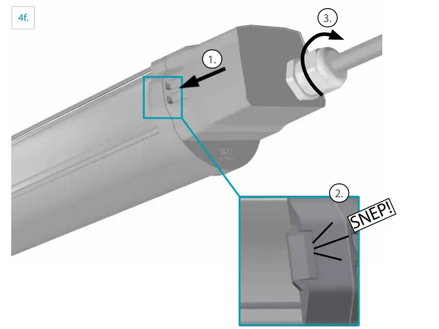SNEP Mode P Linear High Quality Light - Figure 9