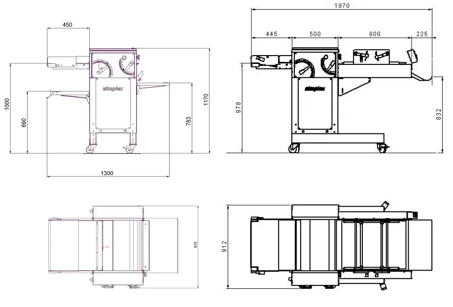 bertuetti 10-F516 Simplex Moulder - fig 1