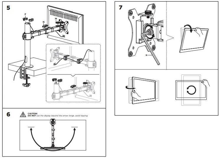 ACT-AC8325-Monitor-Desk-Mount-fig-3