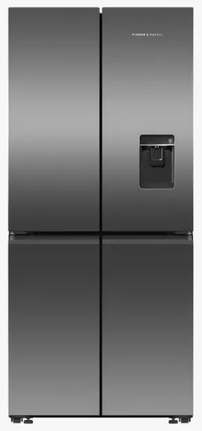 FISHER   PAYKEL RF500QNUB1 Freestanding Quad Door Refrigerator Freezer