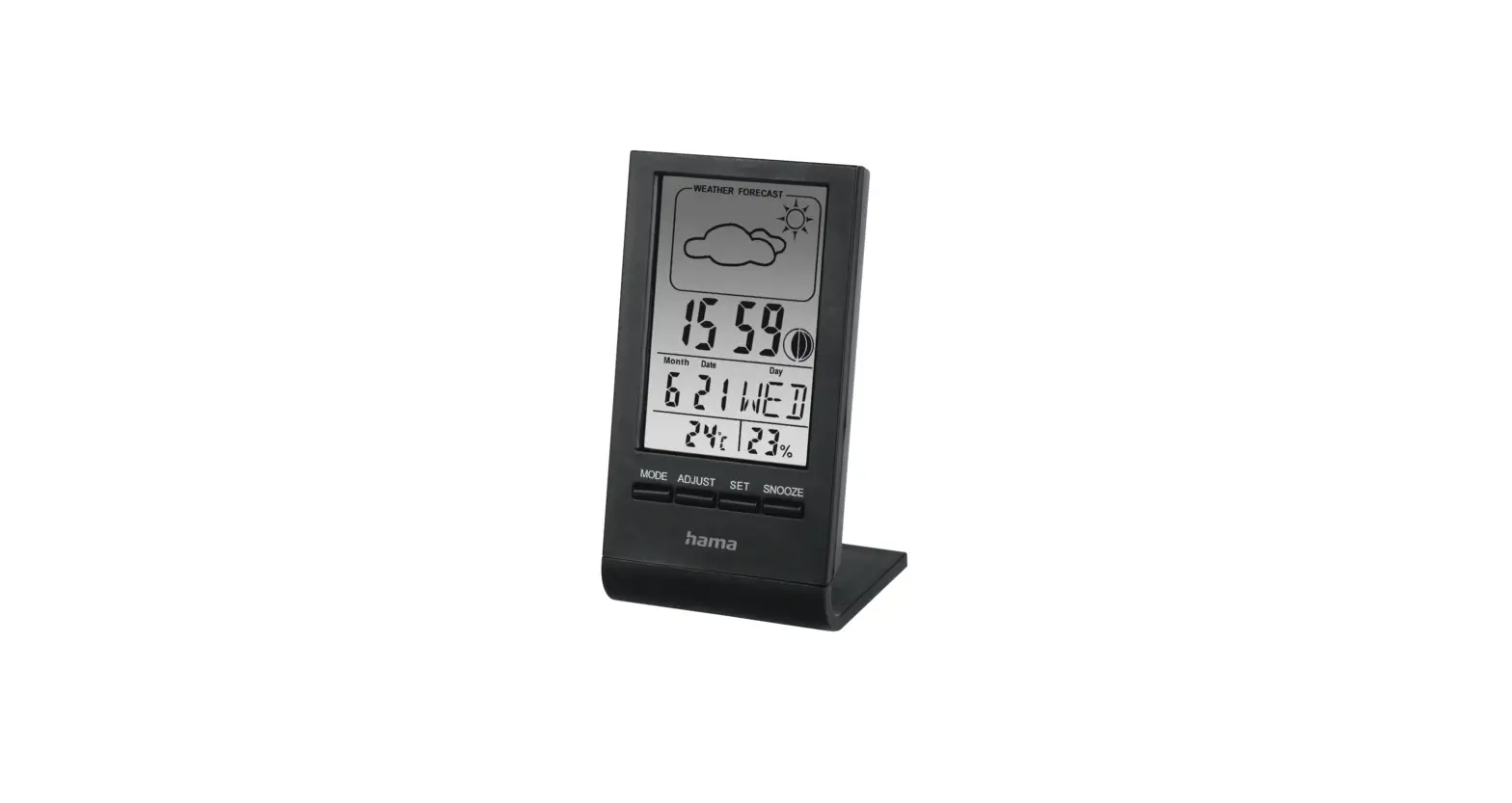 Hama 00186358 Th-100 Lcd Thermometer/hygrometer User Manual
