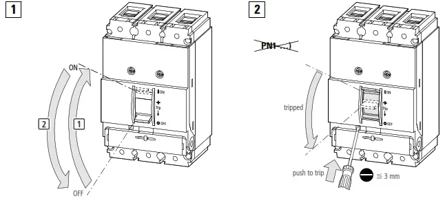 EATON NZMB Thermal Magnetic Circuit Breaker - 8