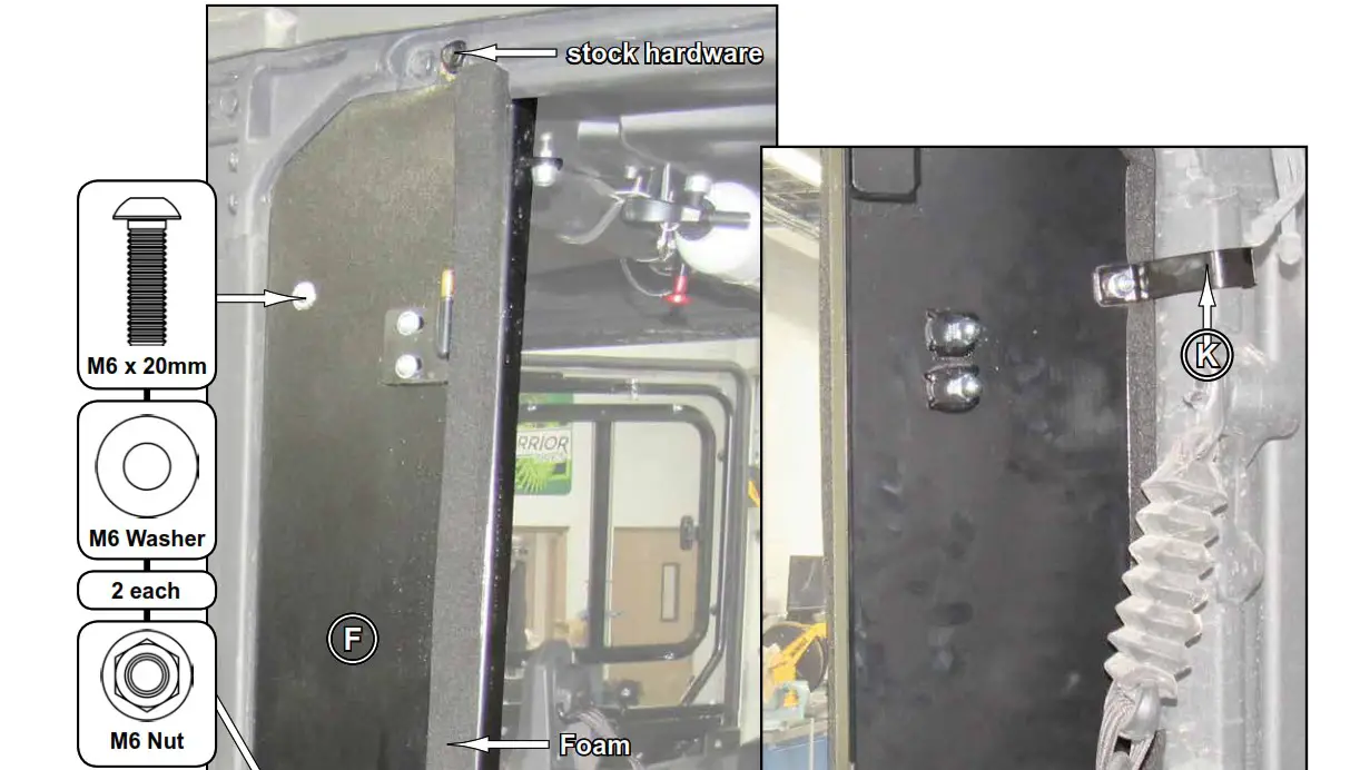 SUPERATV Can Am Defender Convertible Cab Enclosure Doors - Product Overview 12