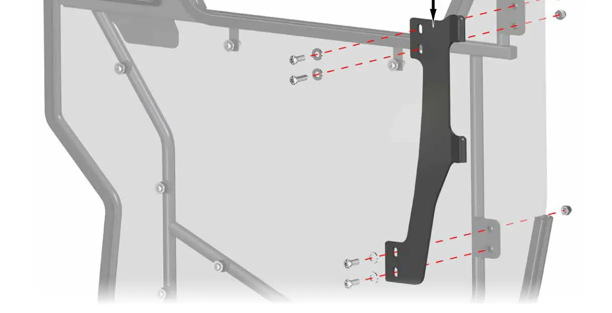 SUPERATV Can Am Defender Convertible Cab Enclosure Doors - Product Overview 15