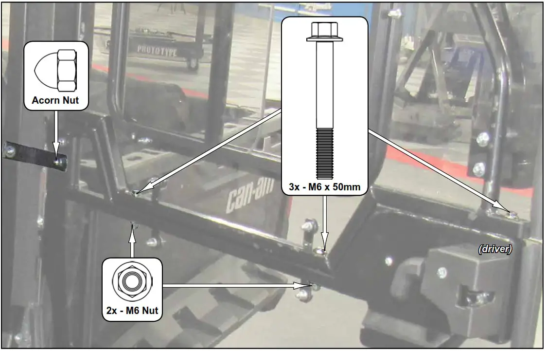 SUPERATV Can Am Defender Convertible Cab Enclosure Doors - Product Overview 18