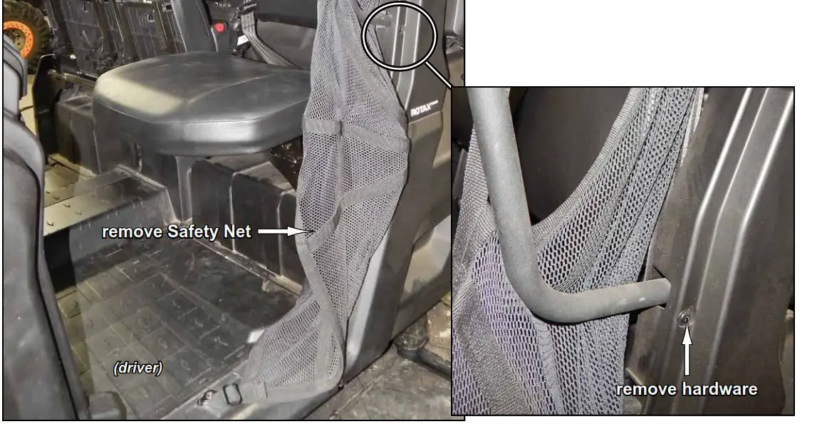 SUPERATV Can Am Defender Convertible Cab Enclosure Doors - Product Overview 5