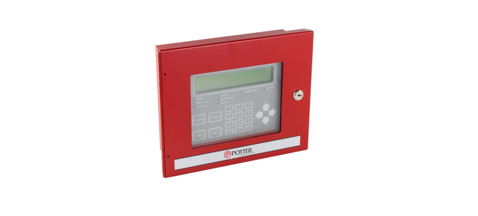 Potter Ra-6075 Lcd Annunciator Installation Guide