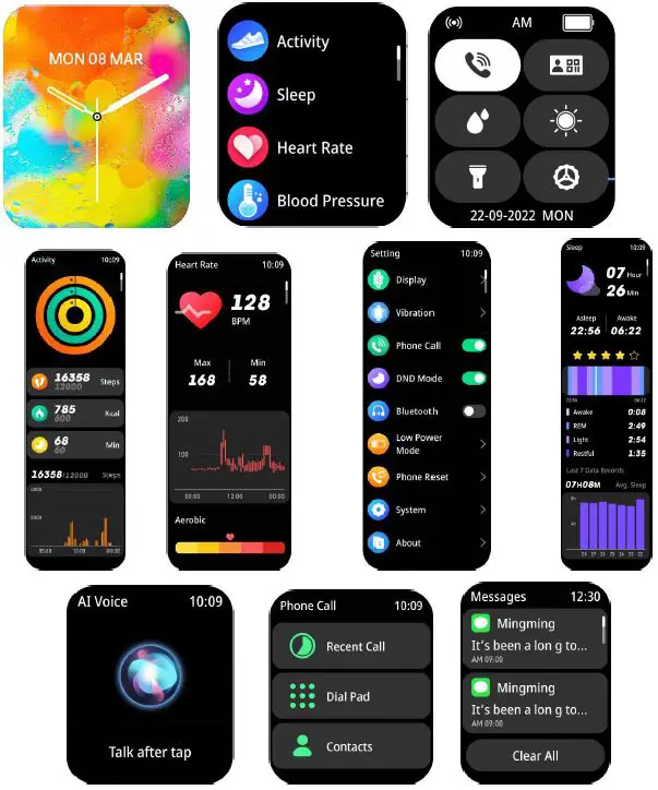 yawell-P58-Color-Screen-Smart-Watch-11