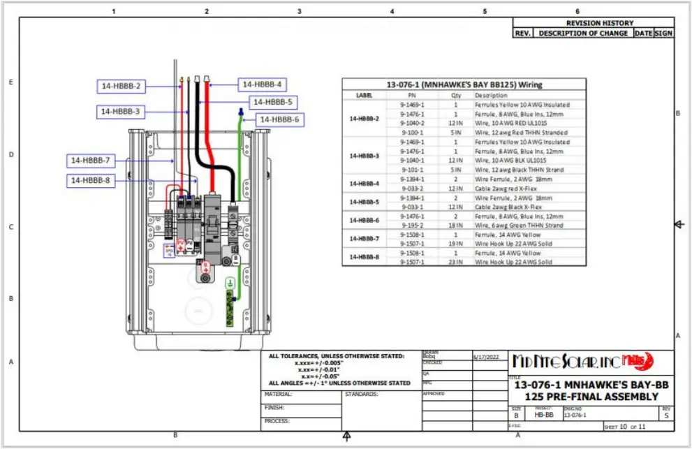 Hawkes Bay BB125 - Wiring Diagram 3a