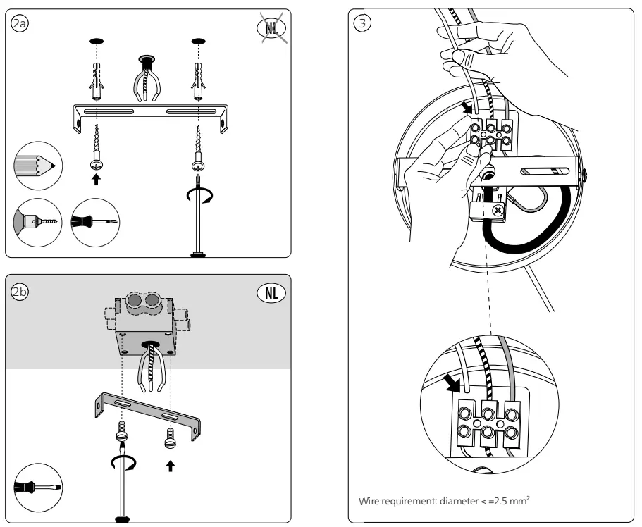 PHILIPS E27 Pendant Cord - Incl 1