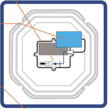 SOUNDCAST WIRELESS AUDIO VG X SERIES VG7 - Connect the battery & Place battery