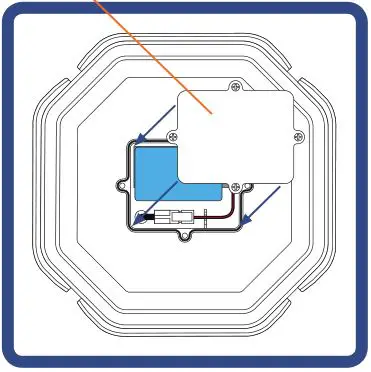SOUNDCAST WIRELESS AUDIO VG X SERIES VG7 - Re-install battery cover