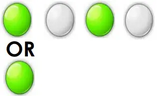 Status light on the heater