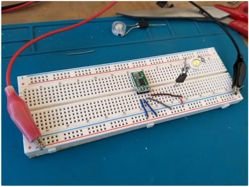 instructables CN5711 Driving LED with Arduino or Potentiometer - Figure 1