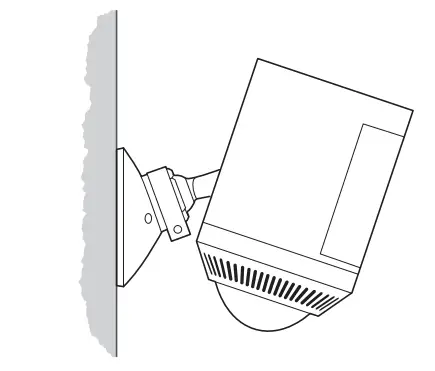 Ring Spotlight Cam Plus Plug-In Security Camera - wall