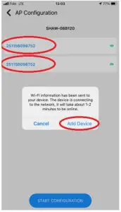 installation instructions
