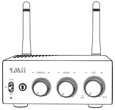 Hello Wireless Audio Receiver with Amplifier B0308 - fig 1