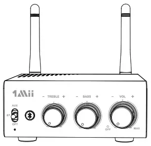 Hello Wireless Audio Receiver with Amplifier B0308