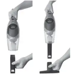 Bissell 1318 Series Bolt ION Reach Professional - Using hand vacuum accessories