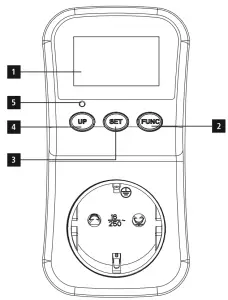 hama 00137289 Energy Cost Meter - overview