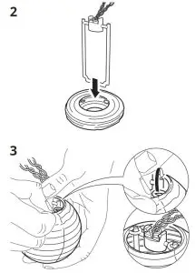 IKEA SOLARVET LED lighting chain with 24 lights --- SOLARVET3