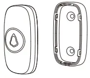 secrui M508 F55 Wireless Doorbell - waterproof transmitter