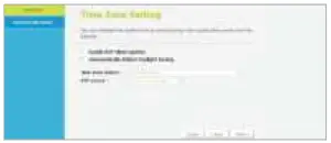 rock space RSD0611 AC1200 Dual-band Smart WiFi Router-------Setup Time Zone. Click