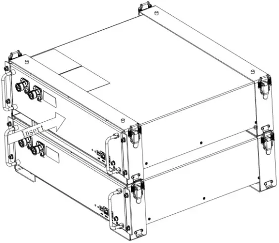 FOX-ESS HV2600 High Voltage Batteries - four screws