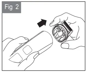 To remove and attach