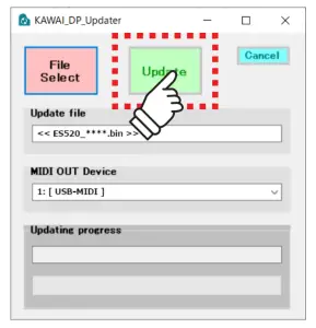 KAWAI ES520 88 Key Portable Digital Piano with Speaker - USB type 3