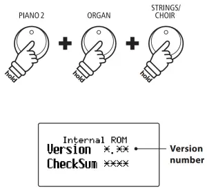 KAWAI ES520 88 Key Portable Digital Piano with Speaker - software version