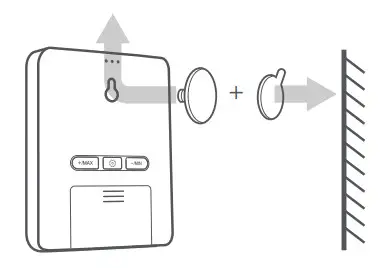 mea wow MHOC702 Bluetooth Hygrothermograph - Installation 2
