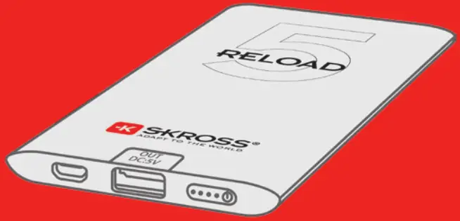 SKROSS MUV Micro USB Travel Adaptor - batare