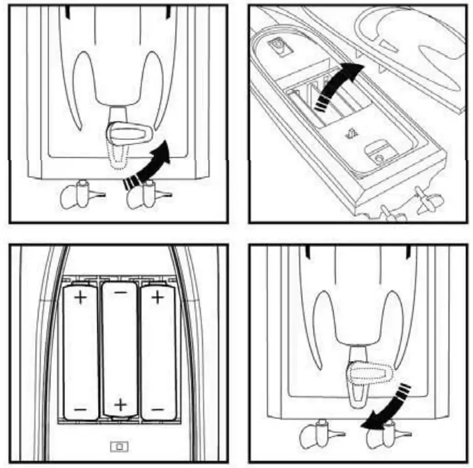 Zeeva ZTS 0013 IM Speed Boat Remote Control-Batteries