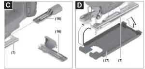 BOSCH EasySaw 18V 70 Cordless Jigsaw - figure 3