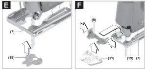 BOSCH EasySaw 18V 70 Cordless Jigsaw - figure 4
