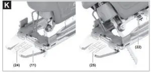 BOSCH EasySaw 18V 70 Cordless Jigsaw - figure 7