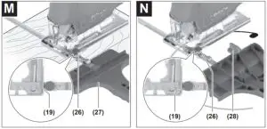 BOSCH EasySaw 18V 70 Cordless Jigsaw - figure 9