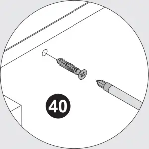 Corner Post Fitting 40