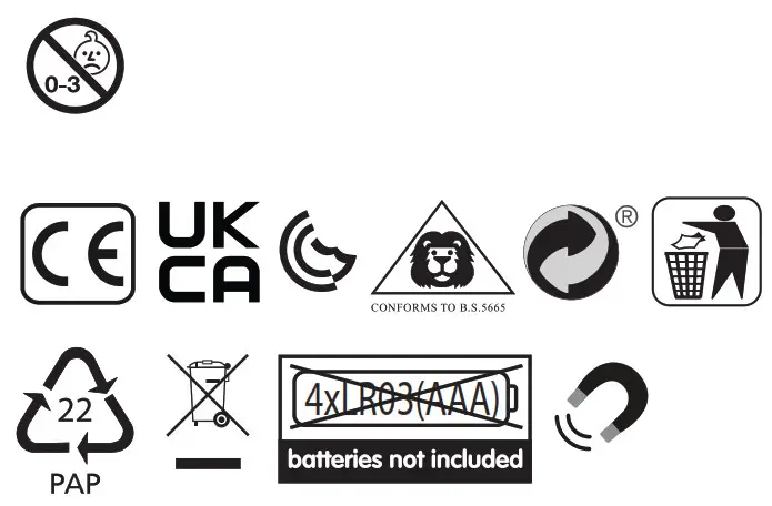 BABYborn 829417 My lucky Dog Toy- Symbol