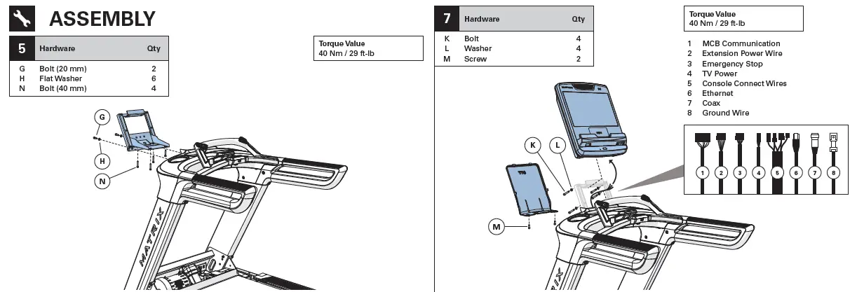 MATRIX Performance Treadmill with Touch Console fig 3