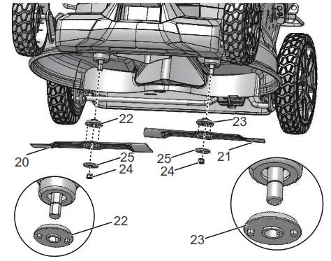 greenworks pro MO60L07 60V Cordless Lawn Mower - fig 1