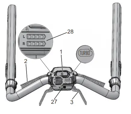 greenworks pro MO60L07 60V Cordless Lawn Mower - fig 3